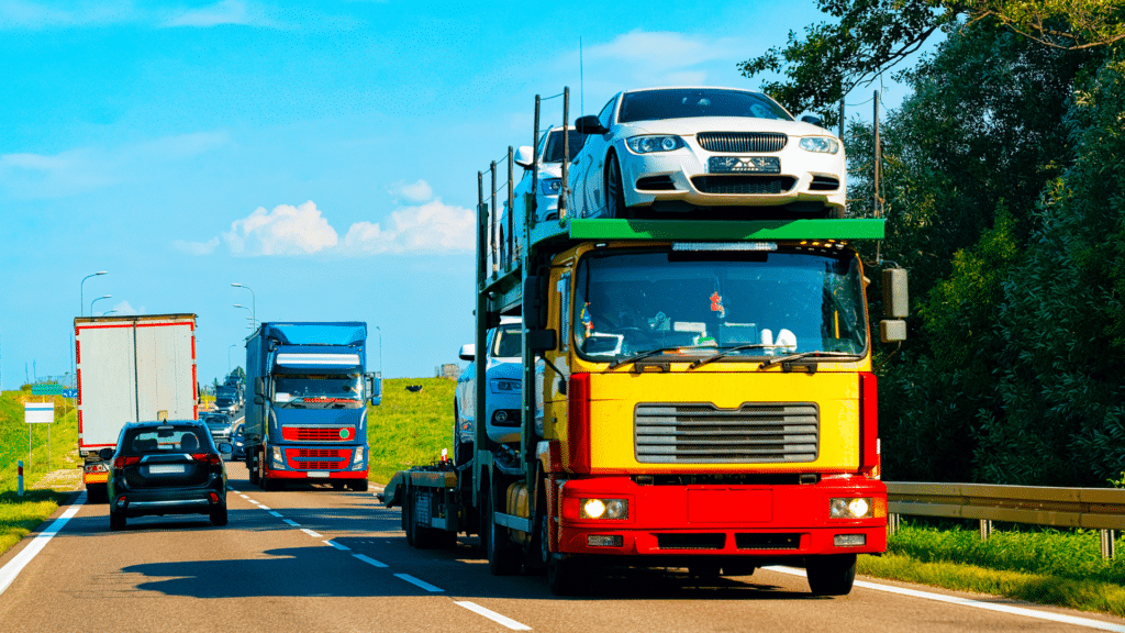 open car truck transport