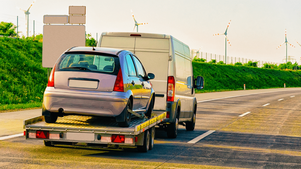 open car trucking