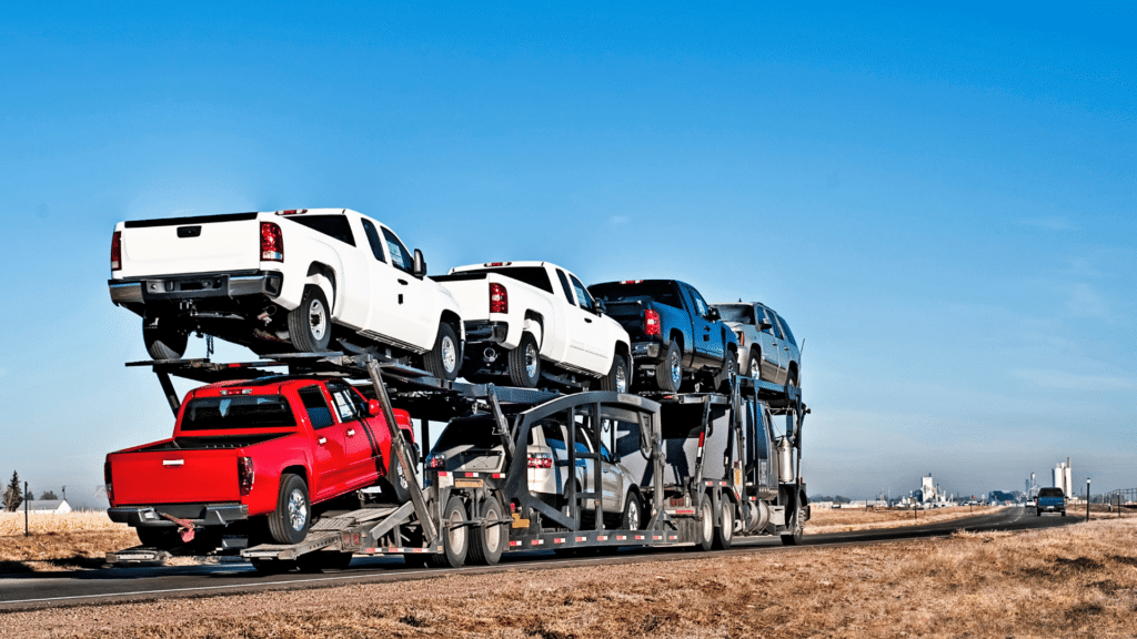 open car trucking