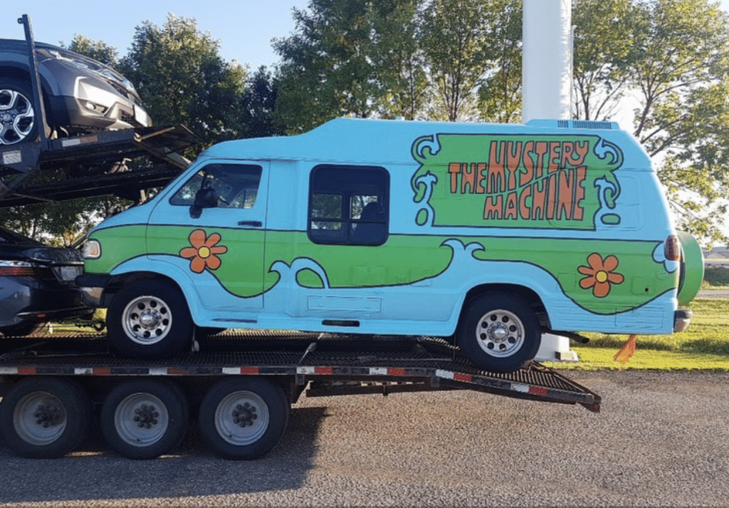 the mystery machine