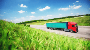 closed car trucking transport