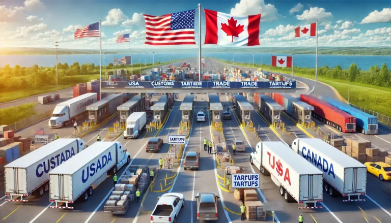 Understanding the 25% Tariffs for Auto Transport Between the U.S. and Canada