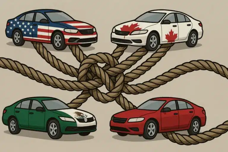Why It Will Be Difficult to Disentangle North America’s Automotive Supply Chains