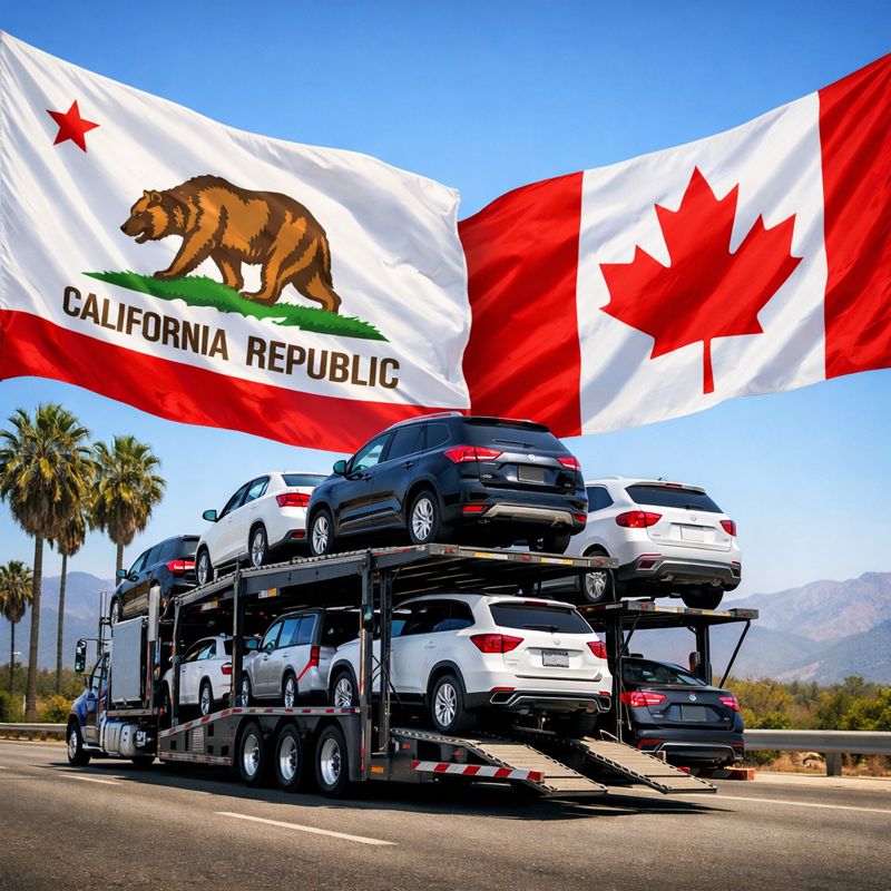 Arizona to Canada Open Car Transport – Phoenix & Scottsdale