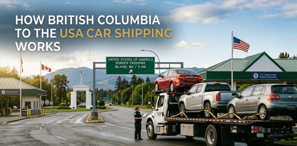 
How British-Columbia to the USA car shipping works