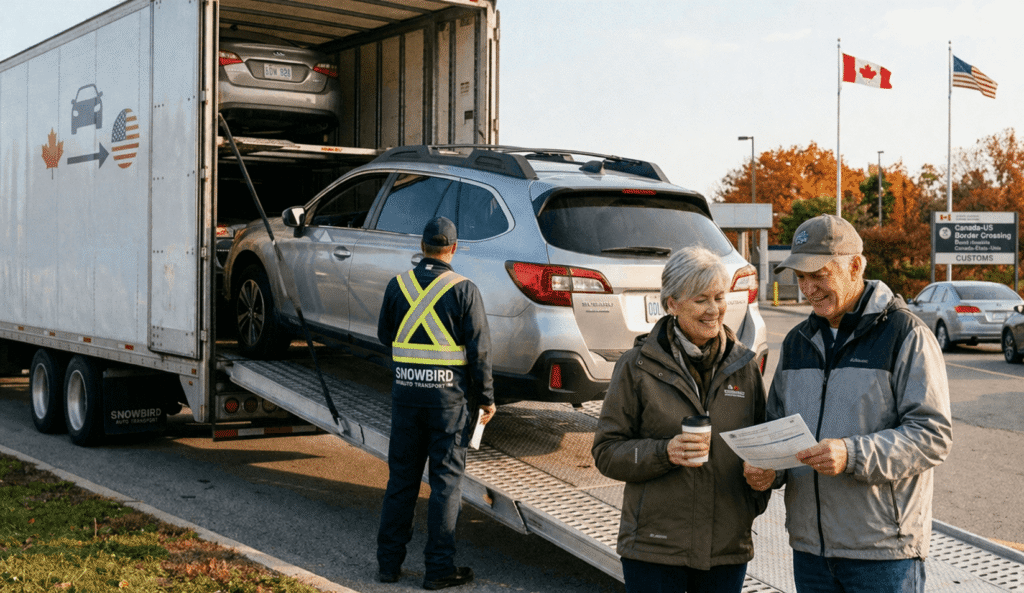 How Snowbirds Ship Their Cars to USA