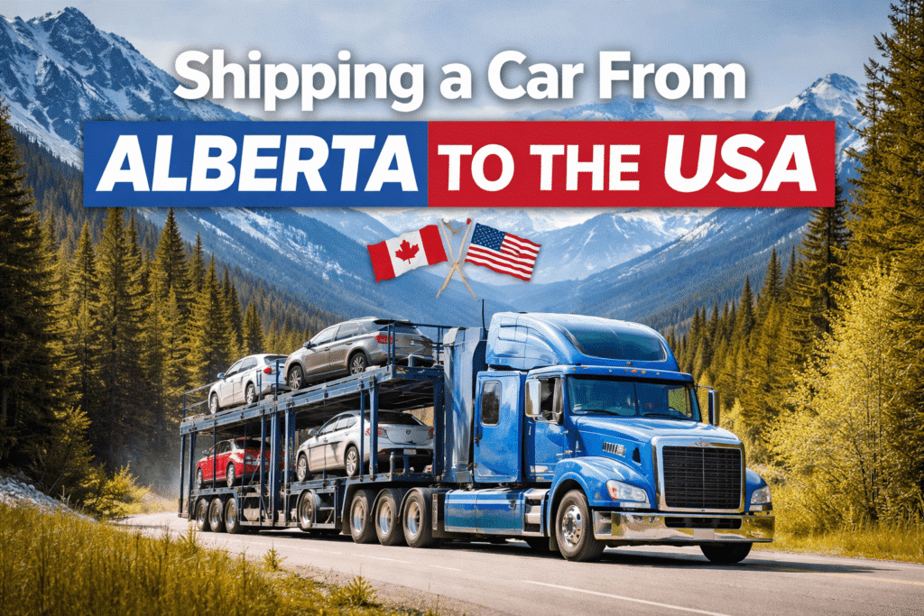 Shipping a Car From Alberta to the USA