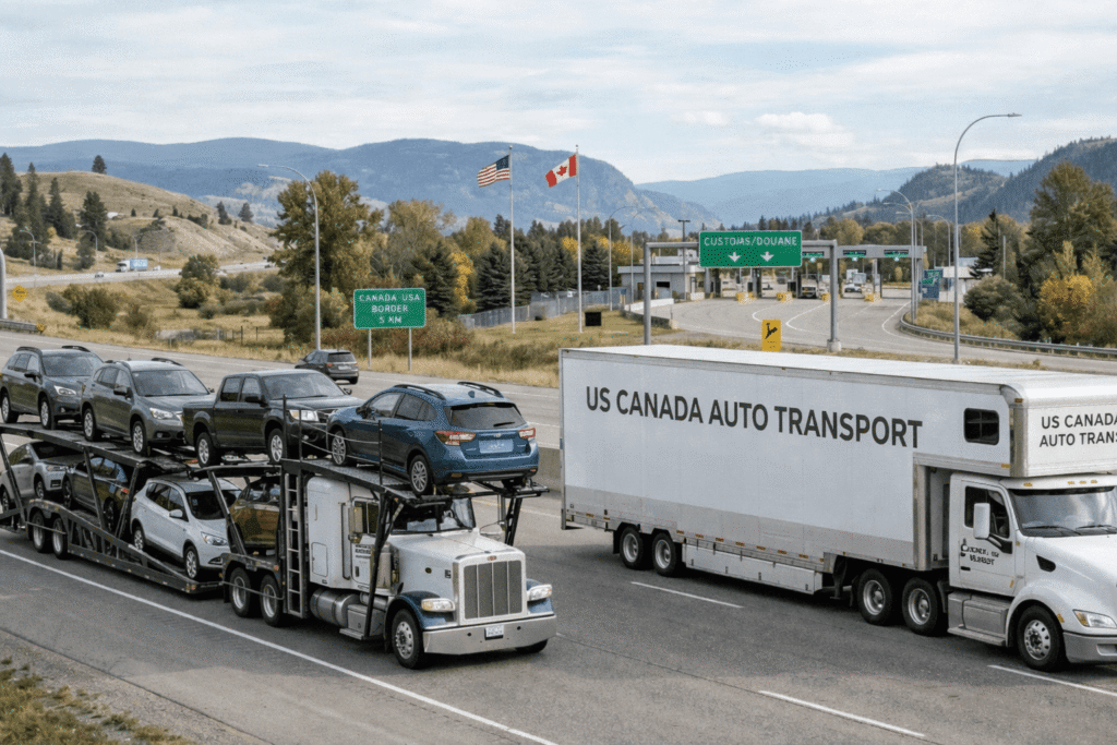 What open and enclosed transport each include