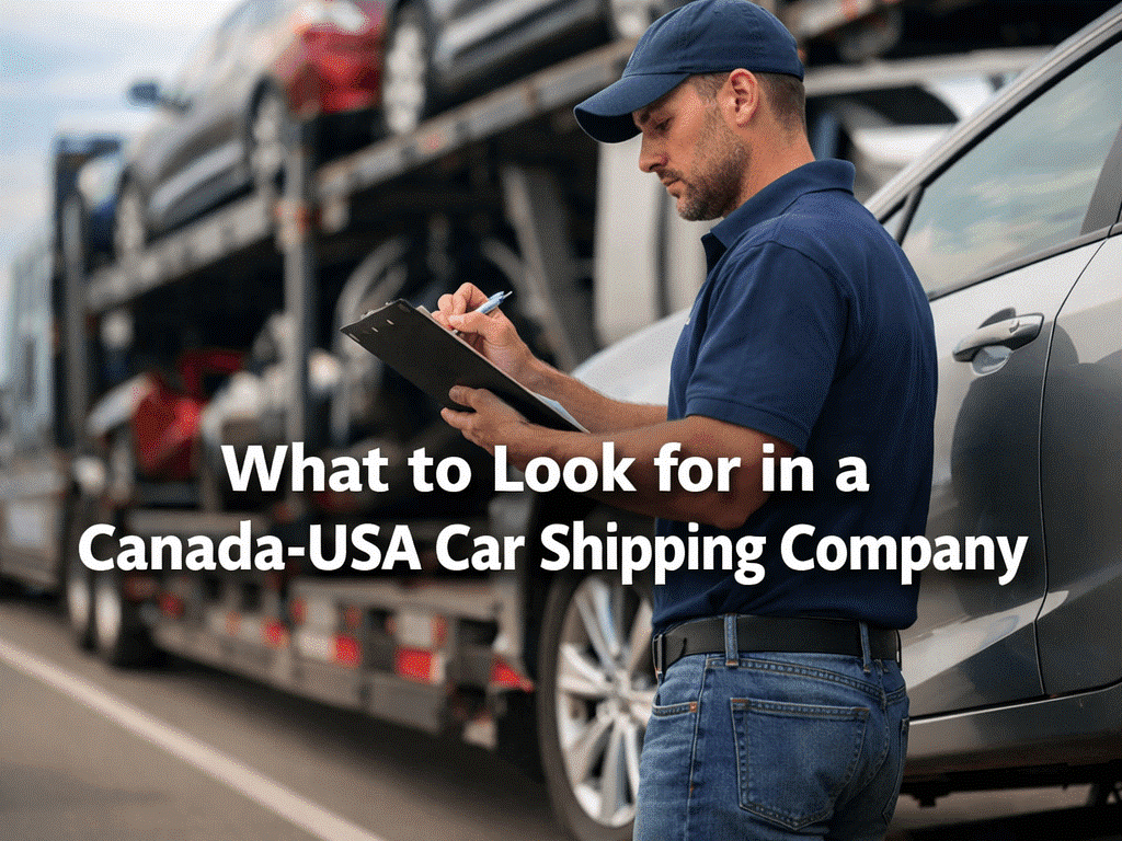 What to Look for in a Canada USA Car Shipping Company